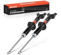 Frankberg 2 x Shock Absorbers, Gas Pressure Shock Absorber, Two-Tube, Rear Axle, Compatible with A4 8K2 B8 A4 Avant 8K5 B8 A5 8T3 Prelude IV BB Prelude V BB Replace# 341179