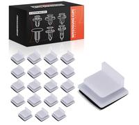 Frankberg 20x Body Trim Clips Push Retainer Engine Protection Side Panel Compatible with J.a.z.z II GD G.E2 G.E3 Civic VIII Hatchback FK FN Civic Coupe Replace# 91514SAA003