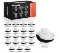 Frankberg 20x Body Trim Clips Push Retainer Engine Protection Wheel Arch Fender Nylon Compatible with Juke F15 X-Trail T31 SUV Replace# 76882JG10A