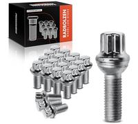 Frankberg 20 x Wheel Bolts Compatible with A,B,C,E,M,S,R,GL,GLA,GLK-Class CLA CLK CLS 1998-2019 0009904907