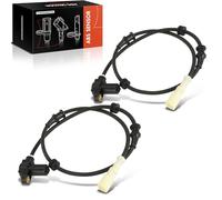Frankberg 2x ABS Sensor 2-Pins Front Left Right Compatible with Vectra B J96 Vectra B Caravan J96 Vectra B CC J96 Replace# 22702365