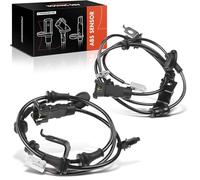 Frankberg 2x ABS Sensor 2-Pins Rear Axle Compatible with i10 PA 1.0L 1.1L 1.2L 2008-2013 Replace# 919200X100