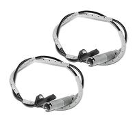 Frankberg 2x ABS Sensor 2-Pins Rear Compatible with 1 Series E81 123 130 2006-2011 1 Series E87 123 130 2005-2012 3 Series E90 323 325 330 335 M3 2004-2011 Replace# 34526762476