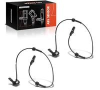 Frankberg 2x ABS Sensor 2-Pins Rear Left Right Compatible with Master III Bus JV Master III Box FV Master III Platform/Chassis EV HV UV Replace# 24071153413