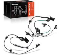 Frankberg 2x ABS Sensor Wheel Speed 2-Pin Front Compatible with Alphard/Vellfire H2 3.5L 2008-2014 Previa III R2 R5 2.4L 2005-2024 Replace# 8954328100