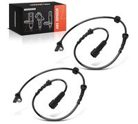 Frankberg 2x ABS Sensor Wheel Speed 2-Pin Front Left Right Compatible with Clio V B7 1.0L-1.6L 2019-2021 Replace# 479109572R