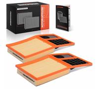 Frankberg 2x Air Filter Compatible with Polo 6C1 6R1 1.4L 1.6L 2009-2014 O.c.t.a.v.i.a II 1Z3 1.4L 2004-2013 Fabia I Saloon 6Y3 1.4L 2006-2007 Replace# 036129620H