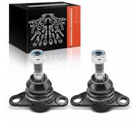 Frankberg 2x Ball Joint Assembly Front Axle Left Right Compatible with S60 I 384 2000-2010 V70 II P80 285 P80 SW 1999-2008 XC70 295 1997-2007 XC90 I 275 2002-2014 Replace# 523123