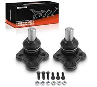 Frankberg 2x Ball joint, guide joint at the front Left Right 6383300027 | Compatible with: Vito Bus W638, Vito Van W638