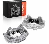 Frankberg 2x Brake Caliper Disc Brake Front Axle Left Right Compatible with Land Cruiser Prado J12 GRJ12/KDJ12/KZJ12/LJ12/TRJ12 GX J12 4 Runner N21 Replace# 4775060130