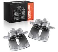 Frankberg 2x Brake Caliper Disc Brake Front Left Right Compatible with Discovery III L319 Discovery IV L319 R.a.n.g.e R.o.v.e.r III L322 Replace# 343902