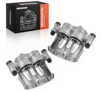 Frankberg 2x Brake Caliper Disc Brake Front Left Right Compatible with V-Class W447 Viano W639 Vito W639 Vito W447 Vito Mixto W447 Vito/Mixto W639 Replace# 0044205483