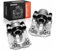 Frankberg 2x Brake Caliper Disc Brake Rear Aluminium Replace# 34216769102 | Compatible with 3 Series E90 320d-335xi 3 Series Cabriolet E93 335i-330i 3 Series Coupe E92 335i-330xi X1 E84 xDrive28i