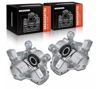 Frankberg 2x Brake Caliper Disc Brake Rear Axle Left Right Compatible with C70 I 872 873 S70 874 V70 I 875/876 850 854 850 Estate 855 Replace# 35163179