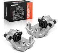 Frankberg 2x Brake Caliper Disc Brake Rear Cast Aluminium Compatible with CLS C219 CLS280-CLS500 E-Class W211 E200-E500 S-Class W221 S300 SL R230 350 500 Replace# 0024202883