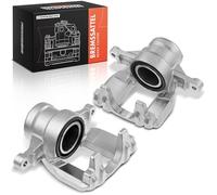Frankberg 2x Brake Caliper Disc Brake Rear Cast Aluminium Compatible with Sprinter 3 5-T Bus Box Platform/Chassis Sprinter 3-T Bus Box Sprinter 4,6-T Replace# 2E0615423