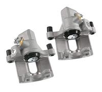 Frankberg 2x Brake Caliper Disc Brake Rear Left Right Aluminium Compatible with Focus III K.u.g.a II C-Max II Grand C-Max Transit Connect Transit Connect V408 S40 II V40 V50