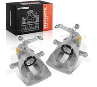 Frankberg 2x Brake Caliper Disc Brake Rear Left Right Cast Aluminium Compatible with C4 II B7 DS4 DS4/DS4 Crossback 3008 MPV 0U 308 CC 4B 308 I 4A 4C RCZ Replace# 4401Q0