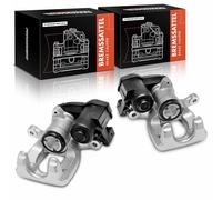 Frankberg 2x Brake Caliper Disc Brake Rear Left Right Compatible with Qashqai II SUV J11 J11 1.2L-1.8L Kadjar HA HL 1.2L-1.8L Replace# 440014EA0A