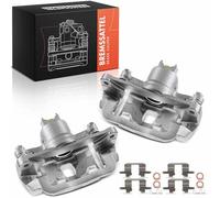 Frankberg 2x Brake Caliper Disc Brake Rear Left Right with Bracket (hole spacing 146mm) Compatible with Forester SG Impreza Station Wagon GD G.G Replace# 26692FE030