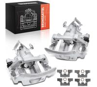 Frankberg 2x Brake Caliper Disc Brake Rear Left Right with Bracket (hole spacing 97mm) Compatible with S-Type X200 Replace# 343481