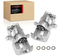 Frankberg 2x Brake Caliper rear axle Left Right 43013ST3E00 | Compatible with: 400 Hatchback RT, 25 Hatchback RF, 200 Coupe XW, Civic VI Hatchback EJ EK, 45 Notchback RT, 400 RT