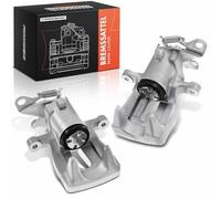 Frankberg 2x Brake Caliper Rear Axle Replace # 7711135736, 7701207693 | Compatible with Floating Caliper; Without Bracket; Number Of Pistons: 1; 32057286; 8253030; 440119651R; 343586; 7711135737