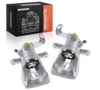 Frankberg 2x Brake Caliper Rear L+R Replace #34216785611 | Compatible with Mini R56 Clubman R55 Cabriolet R57 Coupe R58 Roadster R59 One Cooper SD; Swimming saddle, 1 Pistons