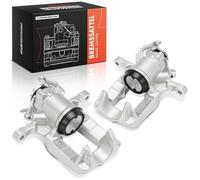 Frankberg 2x Brake Caliper Rear Left Right Replace #95520045 | Compatible with Opel Astra J P10 Cascada W13 Mokka/Mokka X J13, Chevrolet Aveo Hatchback T300 Trax; 1 Pistons