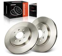 Frankberg 2x Brake Disc Front Axle Compatible with Swift IV FZ NZ 1.2L 2010-2023 Swift IV FZ NZ Brake pads Swift IV FZ NZ Bremsklotz Replace# 5531168L50