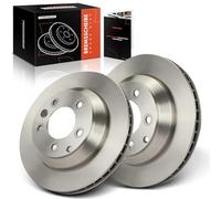 Frankberg 2x Brake Discs Brake Disk Rear Left Right Compatible with Q7 4LB 3.0L-5.9L 2006-2015 Toua.reg 7L6 7L7 7LA 3.0L-6.0L 2002-2010 Cay.enne 92A 3.0L-4.8L Replace# 7L6615601D
