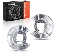 Frankberg 2x Brake Dust Cover Rear Compatible with 5 Series E60 520-550 2.0L-4.8L 2001-2010 5 Series E61 520-550 2.0L-4.8L 2004-2010 6 Series E63 630-650 3.0L-4.8L 2004-2010 Replace# 34216760854