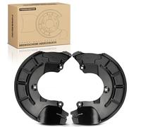 Frankberg 2x Brake Dust Shield Brake Disc Cover Front Axle Compatible with A1 8X1 8XK 1.2L-2.0L 2010-2015 Polo 6C1 6R1 1.0L-1.2L 2009-2022 Citigo NF1 1.0L 2011-2019 Replace# 6R0615311A