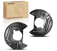 Frankberg 2x Brake Dust Shield Brake Disc Cover Front Compatible with X3 E83 2.0-3.0 xDrive18d-xDrive35d 2.0L-3.0L 2003-2011 Replace# 34113411871