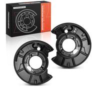 Frankberg 2x Brake Dust Shield Compatible with S-Class W220 280 320 350 400 430 500 600 2.8L-5.8L 1998-2005 S-Class Coupe C215 500 600 5.0L-5.8L 1999-2006 Replace# A2204230420