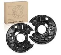 Frankberg 2x Brake Dust Shield Cover Rear Axle Compatible with C-Class W203 1.8L-5.4L 2000-2007 C-Class Coupe CL203 1.8L-3.5L 2001-2008 SLK R171 1.8L-5.4L 2004-2011 Replace# 2034230320