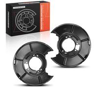 Frankberg 2x Brake Dust Shield Cover Rear Left Right Compatible with 3 Series E36 316-328 1.6L-2.8L 1990-1998 3 Series Cabriolet E36 318-328 1.8L-2.8L 1993-1999 Replace# 34211158992