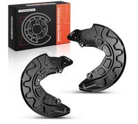 Frankberg 2x Brake Dust Shield Front Axle Compatible with A3 8V1 8VK 1.0L-2.0L 2012-2020 A3 Cabriolet 8V7 8VE 1.4L-2.0L 2013-2020 Q3 F3B 1.5L-2.0L 2018-2024 Replace# 5Q0615312G