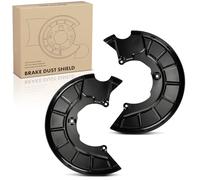 Frankberg 2x Brake Dust Shield Front Left Right Compatible with Golf Plus 521 5M1 1.2L-2.0L 2005-2013 A3 8P1 1.4L-3.2L 2003-2012 Octav.i.a II 1Z3 1.4L-2.0L 2004-2013 Replace# 1K0615311F
