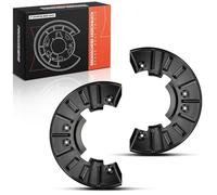 Frankberg 2x Brake Dust Shield Front Left Right Compatible with Q7 4LB 4.1L-5.9L 2006-2015 Touare.g 7L6 7L7 7LA 3.0L-6.0L 2002-2010 Touare.g 7P5 7P6 3.0L 3.6L 2010-2018 Replace# 7L0615311B