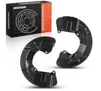 Frankberg 2x Brake Dust Shield Front Left Right Compatible with S60 I 384 2.0L-2.5L 2000-2010 XC70 Cross Country 295 2.4L 2.5L 2000-2007 XC90 I 275 2.4L-4.4L 2002-2014 Replace# 30760816