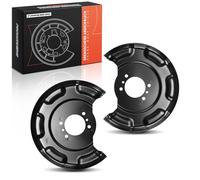 Frankberg 2x Brake Dust Shield Rear Axle Left Right Compatible with Accent IV Saloon RB i20 GB IB i20 Hatchback Van GB IB Rio III UB Rio III Saloon UB Replace# 583901R100