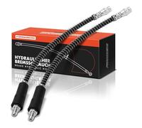 Frankberg 2x Brake Hose Front 345mm Compatible with Clio II Box/Hatchback SB0/1/2 2000-2024 Twingo II CN0 2007-2024 Replace# 7700423975