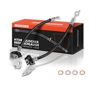 Frankberg 2x Brake Hose Hydraulic Brake Kit Brake Disc Pad rear axle | SL6619, Compatible with: i30 GD, Pro Cee'D Hatchback Van JD, Cee'D Sportswagon JD, i30 Estate Van GD GDE, Pro Cee'D JD