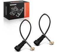 Frankberg 2x Brake Pad Wear Sensor 2-Pin Front Left Right Compatible with Daily II Box Daily II Platform/Chassis Daily III Box Replace# 500054528
