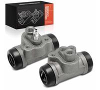 Frankberg 2x Brake Wheel Cylinder Compatible with Grand Vitara I FT HT 1.6L-2.7L 1998-2005 Grand Vitara I SUV GT 1.6L 2.0L 1998-2003 Vitara ET TA TD Replace# 5340265D00