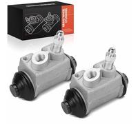 Frankberg 2x Brake Wheel Cylinder Cylinders Compatible with Civic V Hatchback EG 1.5L 1991-1995 Elantra XD 16L-.20L 2000-2006 M.G ZR 14L-.20L 2001-2005 400 Hatchback RT Replace# 583302D020