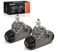 Frankberg 2x Brake Wheel Cylinder Cylinders Rear Left Right Compatible with Hijet Bus S85 Hijet Box S85 Hijet Platform/Chassis Porter Box Porter Platform/Chassis Replace# 47550-87Z01