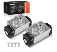 Frankberg 2x Brake Wheel Cylinder Rear Axle Compatible with Punto 188 1.4L 2003-2005 Focus II DA DP HCP 1.4L-2.5L 2004-2012 Tourneo Connect 1.8L 2002-2013 Replace# 1385739