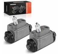 Frankberg 2x Brake Wheel Cylinder Rear Left Right Compatible with Escort Classic AAL ABL Escort V AAL ABL Escort V Cabriolet ALL Escort V Express AVF Replace# 1126532